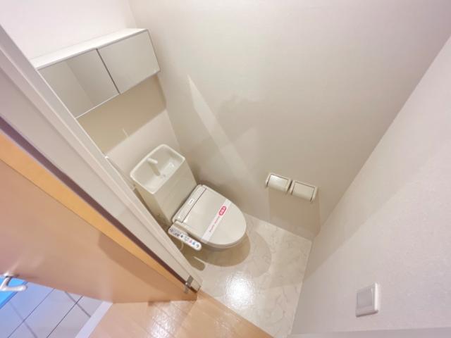 Floral Court206号室 シャワー付トイレ