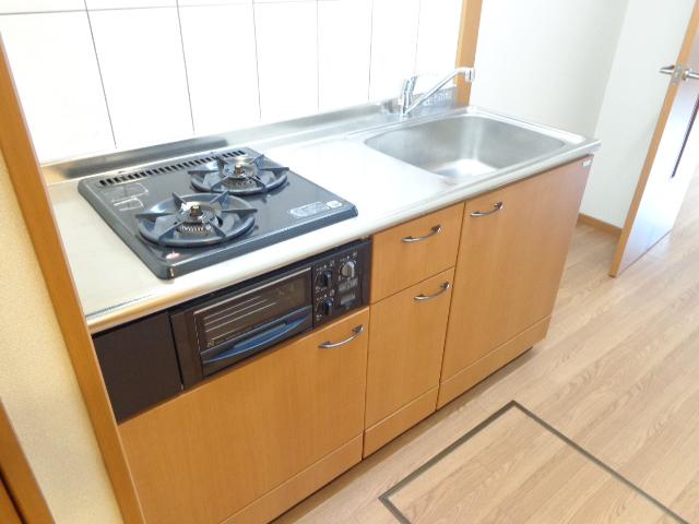 リヴィエール201号室 キッチン
