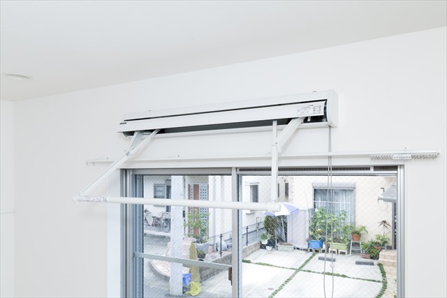 ジオーレ稲田堤 室内物干し