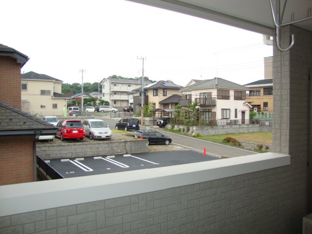 ルノンロワール203号室 ベランダ