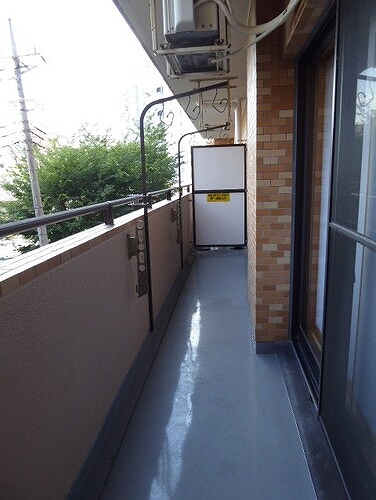 ライオンズプラザ大宮3階 バルコニー　※2021年7月撮影の写真