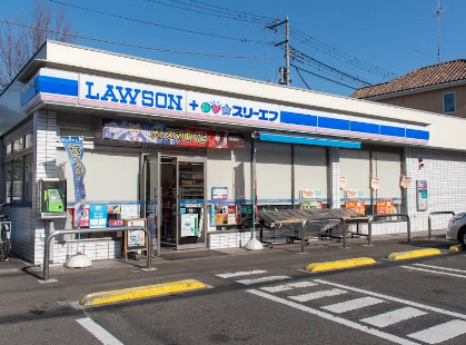 緑と海辺のフロレッタ201号室 【コンビニエンスストア】ローソン・スリーエフ 町田広袴店まで666ｍ