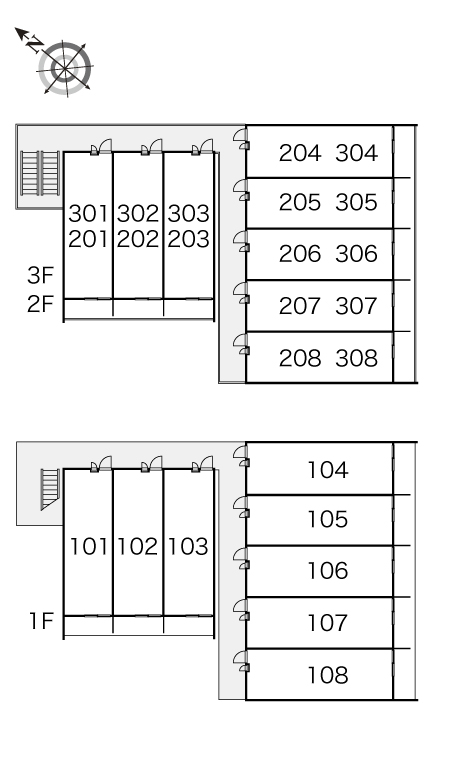 レオパレスカトルセゾン伊奈303号室 部屋その他