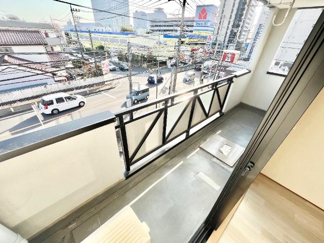 メゾンエクセル203号室 ベランダ（イメージ）