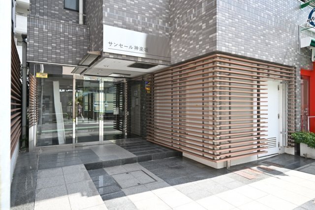 サンセール神楽坂4階 エントランス