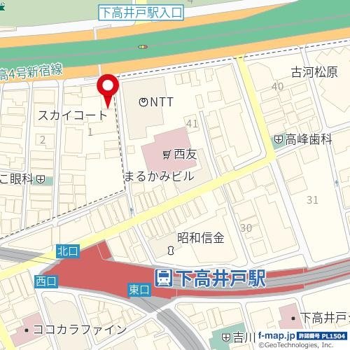 スカイコート下高井戸12階 null