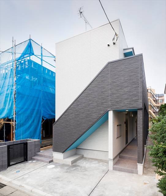 サンライズ新柏1階 デザイナーズ　敷地内ごみ置き場