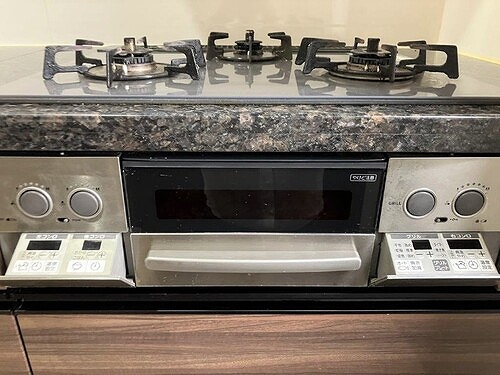 ふじみ野市大原１丁目戸建て コンロ（キッチン）　内装前