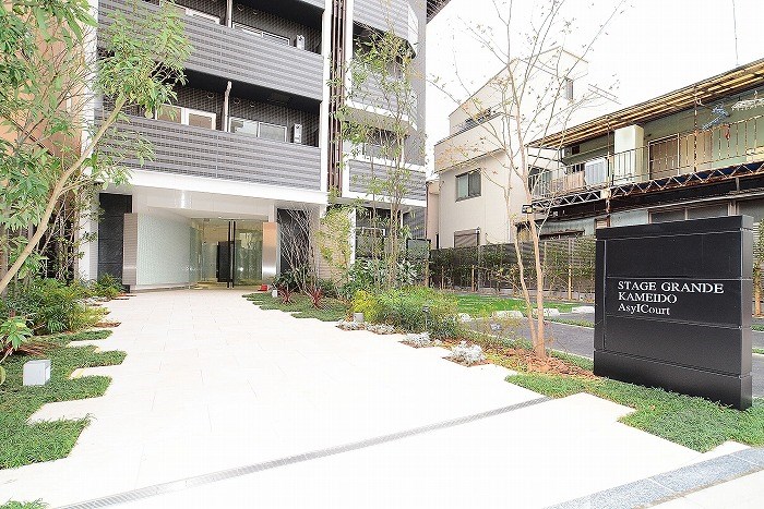 ステージグランデ亀戸アジールコート6階 アプローチ