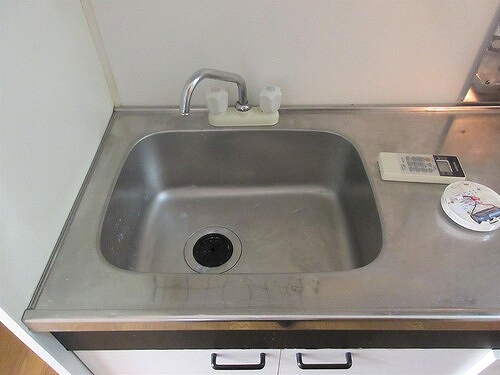 櫻ハウス大八木1階 シンク　※前回募集時撮影2023年7月