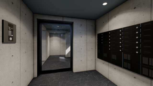 スカイコートソレア新丸子307号室 イメージ図