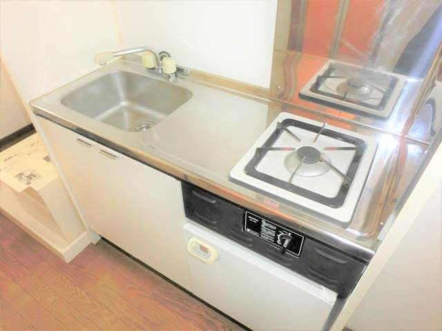 ハイツリバティー2階 ガスキッチン♪