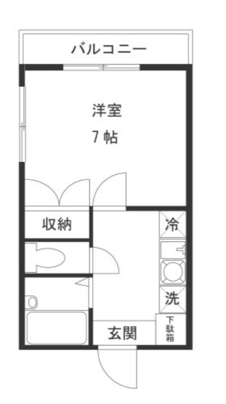 サンテラス南麻布3階 間取