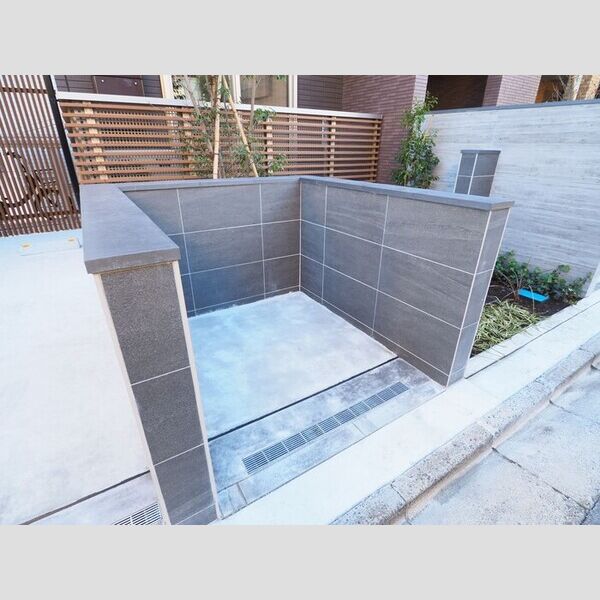 セジュール東糀谷 敷地内ごみ置き場