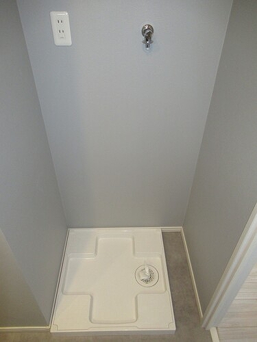 ライオンズマンション鎌倉由比ガ浜4階 洗濯機置き場　※2025年09月の写真