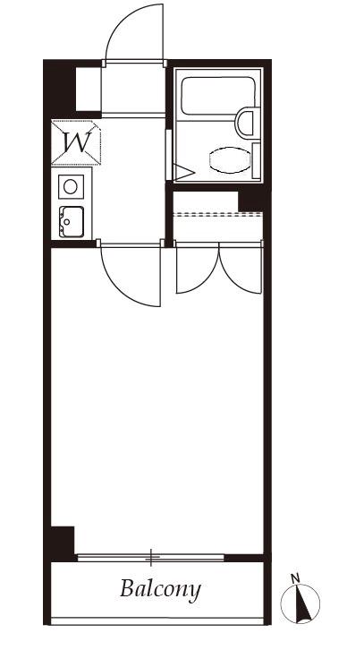 クレッセントSI-43階 間取