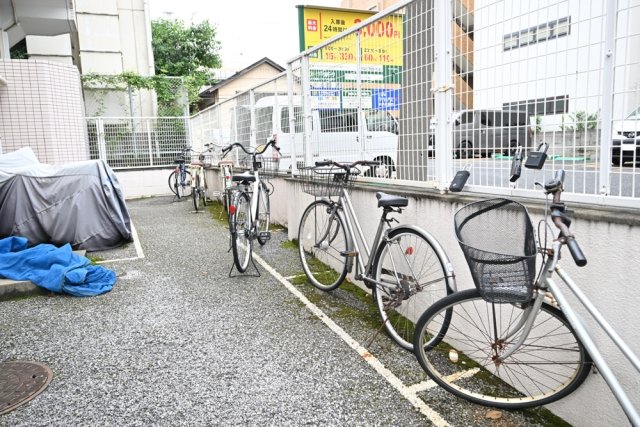 ハイタウン目黒第２3階 駐輪場
