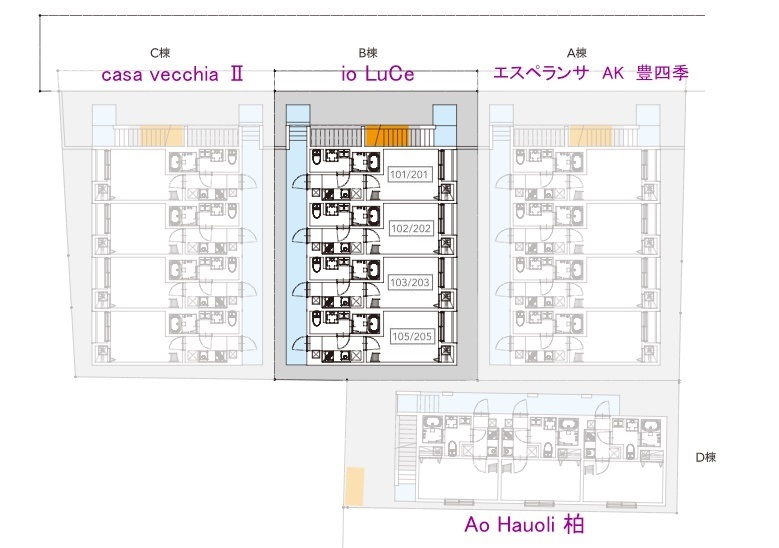 ｉｏ　ＬｕＣｅ　2階 部屋その他