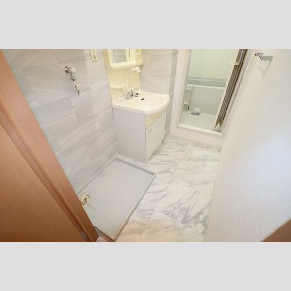 セジュール御堂の上　A 洗面所　洗髪洗面化粧台あり