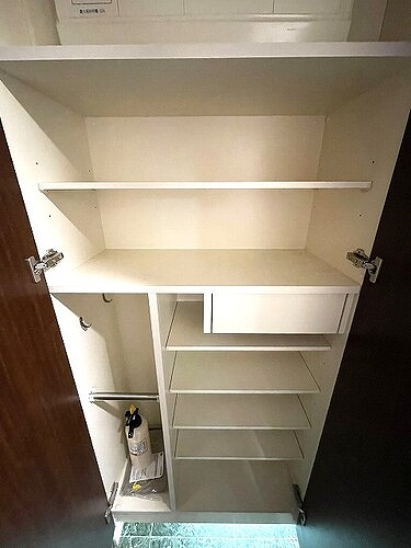 ライオンズ田無ウエストプレイス 玄関収納　内装前