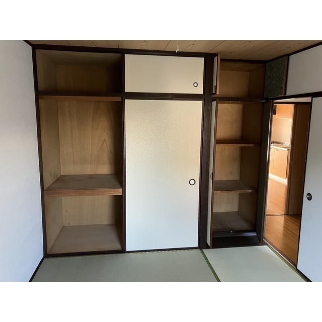 カミユ八王子Ｂ棟204号室 2025年8月撮影　和室約6帖押入