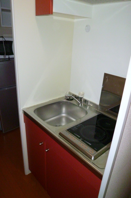 レオパレスパークサイド205号室 モニター付きインターフォン