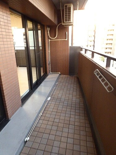 ライオンズステージ麻布 バルコニー　※前回募集時2023年11月撮影