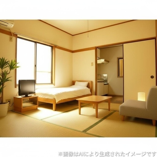 ストークハイツ藤井103号室 AI生成によるイメージです