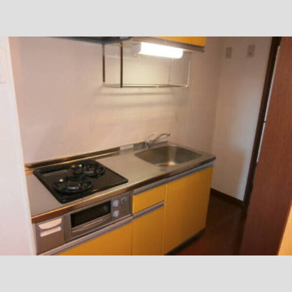 ニコール河辺 キッチン(2口・グリル付き)