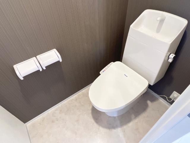 （仮称）柳島アパートＡ棟新築計画107号室 シャワー付トイレ（イメージ）