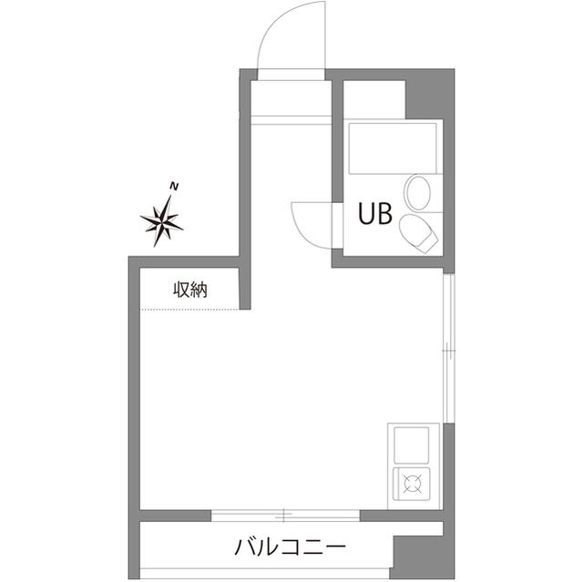 NAVI梅ヶ丘4階 間取り図