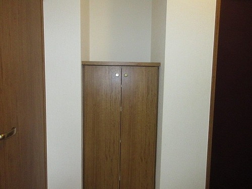 クレアシオン六本木 玄関（内装前）