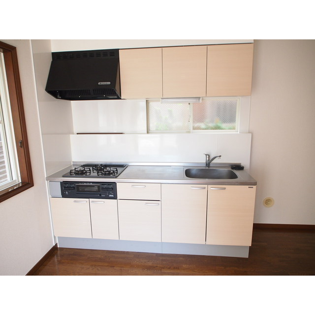 小杉邸ⅡA号室 ３口ガスシステムキッチン完備