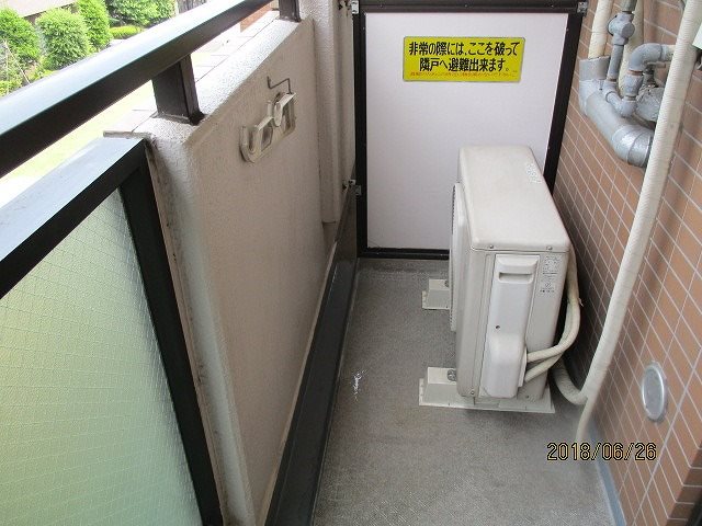 ライオンズマンション平和台第33階 バルコニー