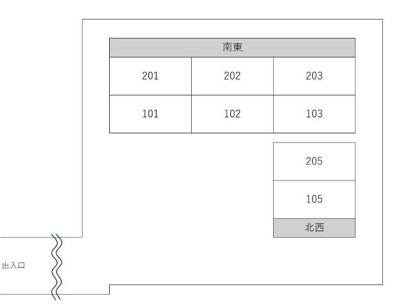 ドルフ矢作（E-197）1階 部屋その他