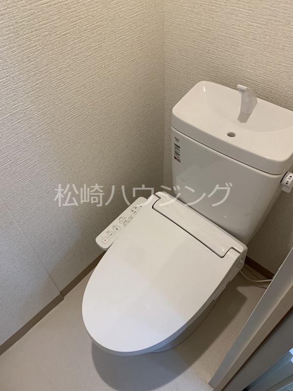 富士コーポ1階 トイレ