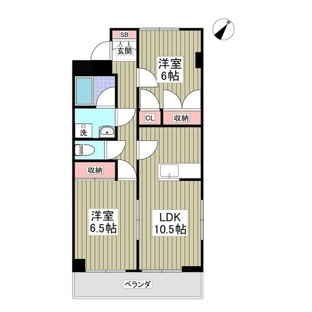ステーションサイドビル201号室 間取