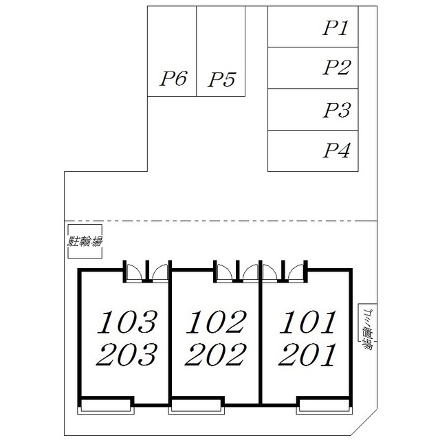 アムール 風 外観