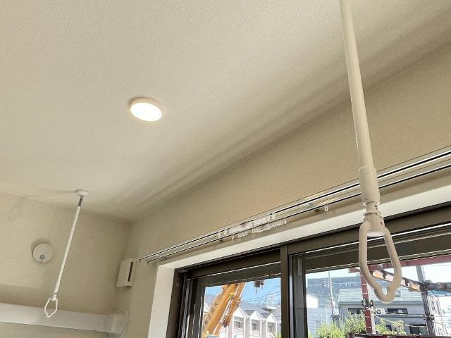 レオン106号室 室内物干し