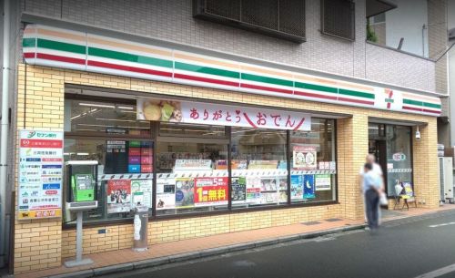 ベイルーム東白楽105号室 【コンビニエンスストア】セブンイレブン白幡南店まで353ｍ