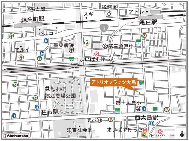 アトリオフラッツ大島1階 null