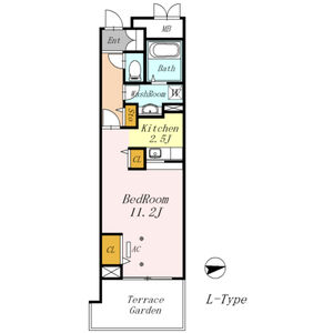 AZALETY上北沢101号室 間取