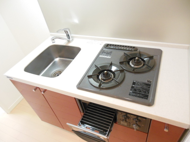 グランド・ガーラ新横浜North グリル付きキッチン