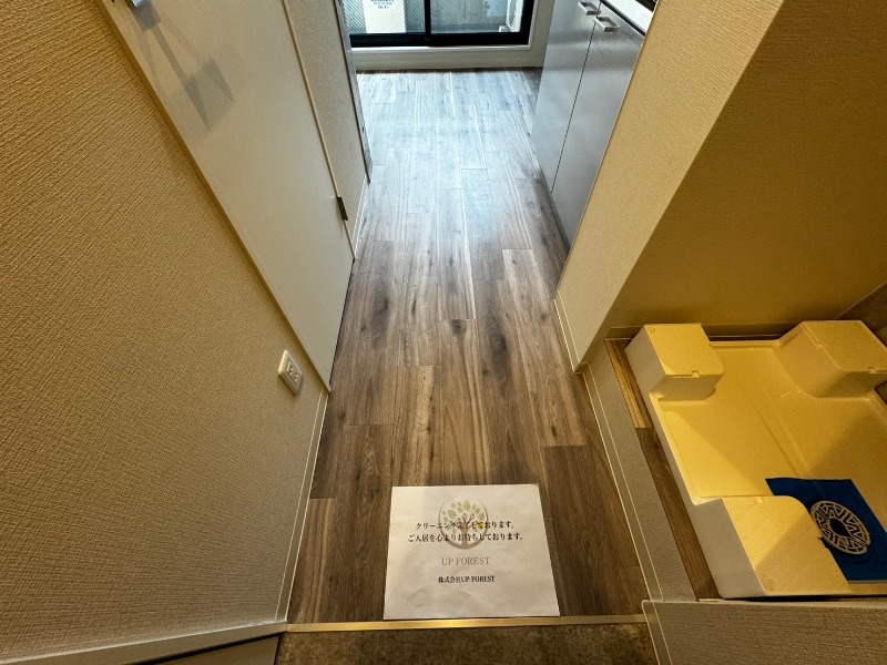 ロータス平和島West4階 室内洗濯機置場