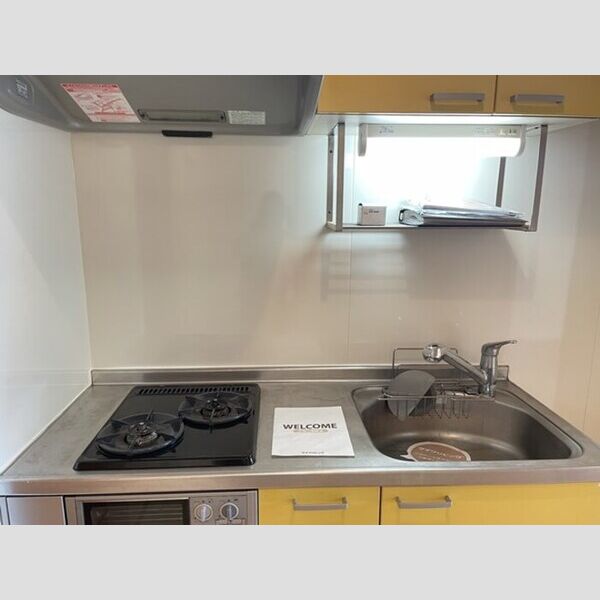 アピテ・プランシェ キッチン　2口コンロ