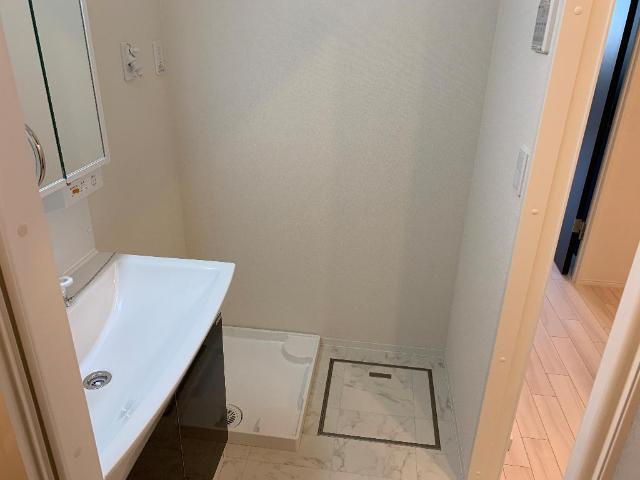 （仮称）小田原市扇町アパート新築工事202号室 脱衣所（イメージ）