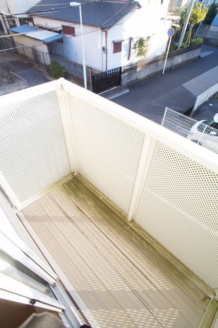 文京弐番館0201号室 バルコニー