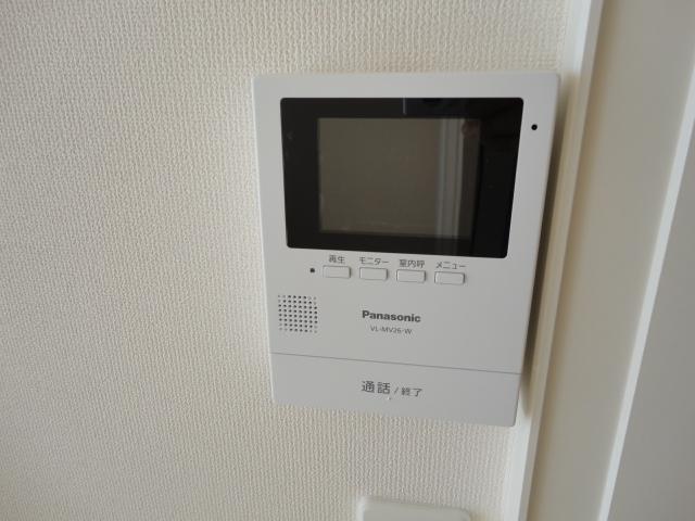 en guren　（エン　グレン）201号室 カメラ付インターホン