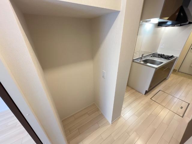 シャルマン　ヒルズ106号室 キッチン収納スペース