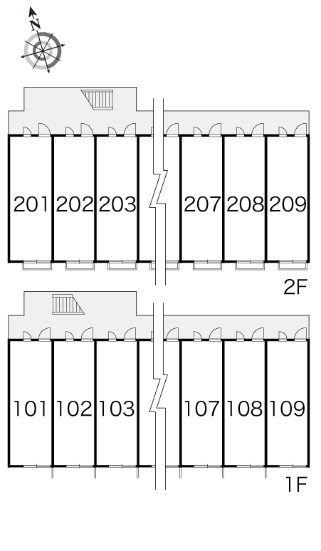 レオパレスサカワ204号室 部屋その他